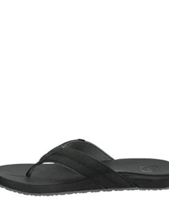 Reef Men’s Sandals, Cushion Phantom, Black, 13