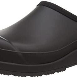 Hunter Women’s Clogs Mule, Schwarz, 10 UK