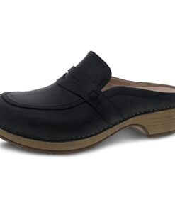 Dansko Women’s Bel Black Oiled Mule 6.5-7 M US – Comfort Loafer