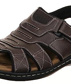 Dockers Men’s Searose Fisherman Sandal, Briar, 12 M US