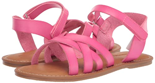 Amazon Essentials Girls’ Strappy Sandal, Pink