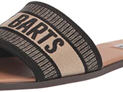 Steve Madden Women’s Knox Sandal, Black Multi, 7.5