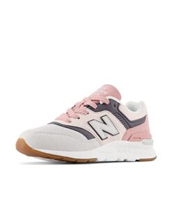 New Balance Girls 997H V1 Lace-Up Sneaker, Quartz Pink/Pink Moon/Grey Matter, 13 Little Kid