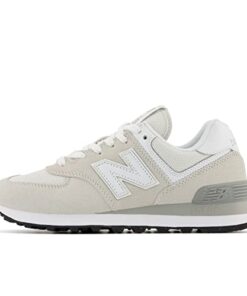 New Balance Women’s 574 Core Sneaker, Nimbus Cloud/White, 8.5