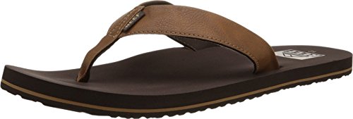 Reef Men’s Sandals Twinpin, Brown, 10