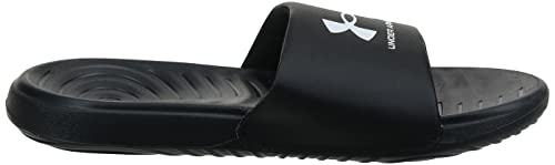 Under Armour Boy’s Ansa Fix Slide Sandal, Black (004)/Black, 6 Big Kid