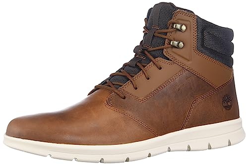 Timberland Men’s Graydon Sneaker Boots, Wheat Full-Grain, 8