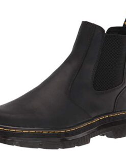 Dr. Martens unisex adult Chelsea Boot, Black Wyoming, 11 Women 10 Men US