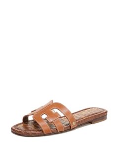 Sam Edelman Women’s Bay Classic Slide Sandal, Saddle,8.5