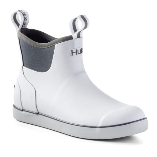 HUK Womens Rogue Wave Shoe | High-performance Fishing & Deck Boot, White, 7