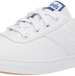 Keds girls Riley Sneaker, White, 13.5 Big Kid US