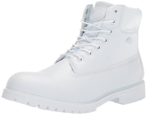 Lugz Men’s Convoy Fashion Boot, White, 10