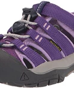 KEEN Newport H2 Closed Toe Water Sandal, Tillandsia Purple/English Lavender, 11 US Unisex Little Kid