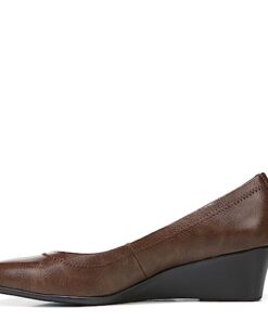 LifeStride womens Groovy Wedge Pump, Darktan, 8.5 US