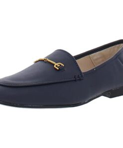 Sam Edelman Girls Loraine Kids Loafer, Baltic Navy, 1 Big