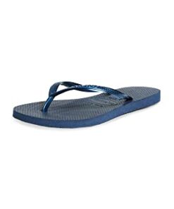 Havaianas Women’s Slim Flip Flop Sandals, Navy Blue, Size 6 Women’s