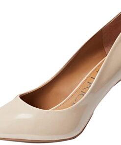 Calvin Klein Women’s Gayle Pump, Cream, 7.5