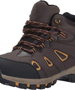 Deer Stags Boy’s Drew Hiker Boot, Brown, 4 Big Kid