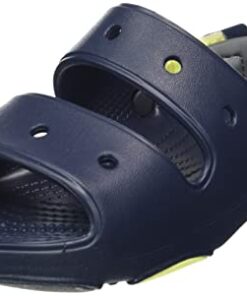 Crocs Classic All Terrain Sandals, Navy, 3 US Unisex Little Kid