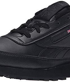 Reebok Women Classic Renaissance Sneaker, Black/Dark Heather Grey/Solid Grey, 7.5