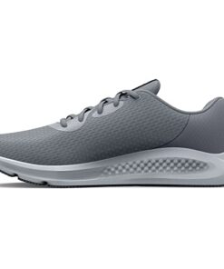 Under Armour Men’s Charged Pursuit 3 Running Shoe, Mod Gray (104)/Black, 10.5
