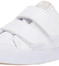 Keds Courtney Hl Sneaker, White, 9 US Unisex Little Kid