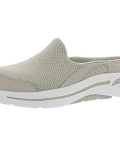 Skechers Women’s, Go Walk Arch Fit-Seven Seas Clog Taupe