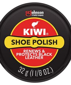 KIWI Shoe Polish, Black 1.125 oz