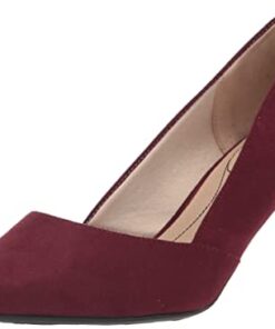 LifeStride Women’s Savvy Pump, Pinot Noir, 10 Wide