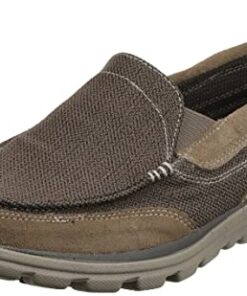 Skechers Men’s Superior Milford Loafer, Light Brown, 14 2E US