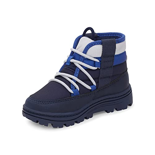 Carter’s Boy’s Fallon Fashion Boot, Blue, 9 Toddler