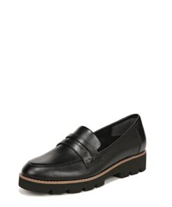 Vionic Cheryl Ii Women’s Slip On Loafer Moc Casual Shoes Black Nappa – 10 Medium