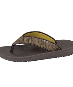 Hey Dude Men’s Milo Brown, Size 11 | Men’s Footwear | Men’s Slip On Sandals | Comfortable & Light-Weight