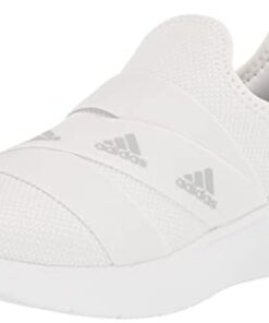 adidas Women’s Puremotion Adapt Sportswear Sneaker, White/Grey/White, 6.5