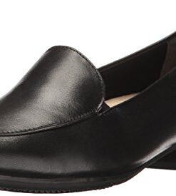 Trotters Women’s Monarch Slip-On Loafer, Black, 12 N US