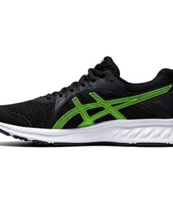 ASICS Men’s Jolt 2 Running Shoes Black/Green Gecko 11.5 M US