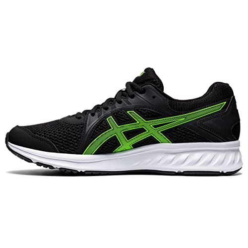 ASICS Men’s Jolt 2 Running Shoes Black/Green Gecko 11.5 M US