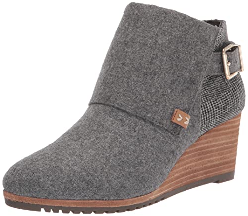 Dr. Scholl’s womens Create Booties Ankle Boot, Mid Grey Flannel, 7.5 US