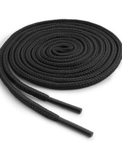 OrthoStep Round Athletic Black 36 inch Shoelaces 2 Pair Pack