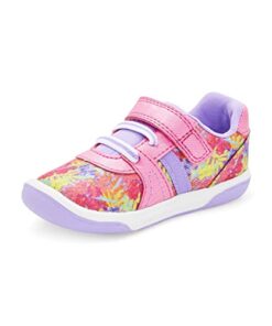Stride Rite Kids SR Thompson Sneaker, Multi Floral, 9.5 US Unisex Toddler