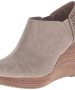 Dr. Scholl’s Shoes Women’s Harlow Ankle Boot, Taupe, 9 M US
