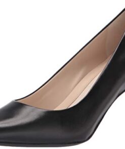 Cole Haan womens The Go-to Park 65mm Pump, Black Leather, 8 US