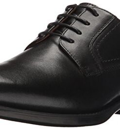 Florsheim Men’s Medfield Plain Toe Oxford Dress Shoe, Black, 11