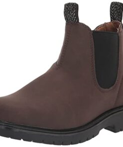 Deer Stags Boy’s Brock JR Chelsea Boot, Dark Brown, 5.5 Big Kid