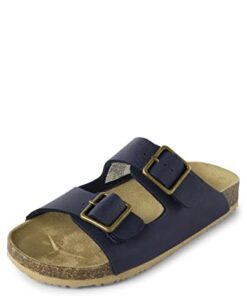 The Children’s Place Boy’s Sandal, Navy, 5 Big Kid