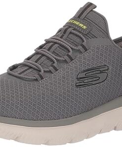 Skechers Men’s Summits High Range Hands Free Slip-in Loafer, Charcoal, 11