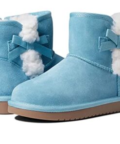 Koolaburra by UGG Unisex-Child Victoria Mini Boot, Delphinium Blue, 13 US Unisex Little Kid