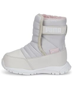 PUMA Nieve Winter Boots Snow, Nimbus Cloud White, 13.5 US Unisex Little Kid