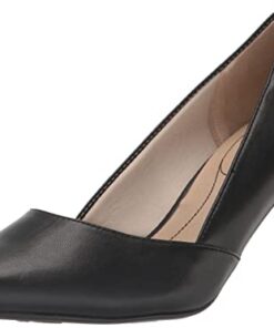 LifeStride Women’s Savvy Pump, Black, 8 Wide