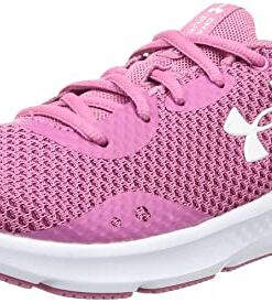 Under Armour Women’s Charged Pursuit 3 Sneaker, (601) Pace Pink/Pace Pink/White, 7